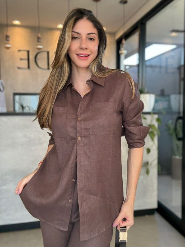 CAMISA LINHO ANTONIA OLIVEIRAS - Imagem 11