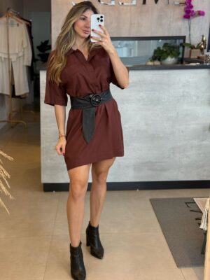 VESTIDO CURTO VISCOLINHO