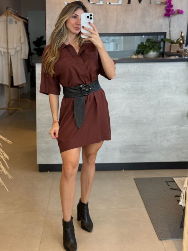 VESTIDO CURTO VISCOLINHO